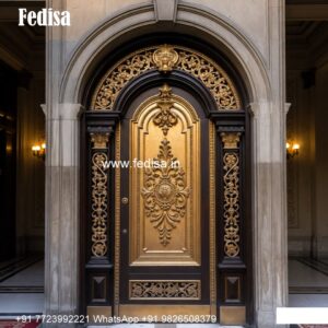Home Entry Wooden Door Waterproof Door Design No-7290