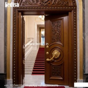 Palace Style Doors Temple Double Door Design No-7293