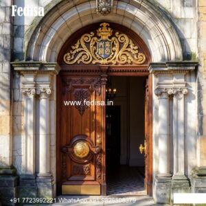 Traditional Door Design Plain Wooden Door Design No-7307