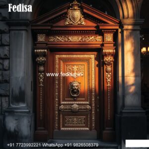 Luxury Classic Doors Kitchen Gate Design Wooden No-7315