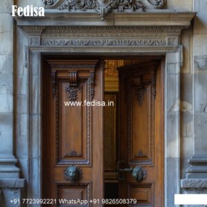 Ornate Door Design Stainless Steel Front Door Design No-7326