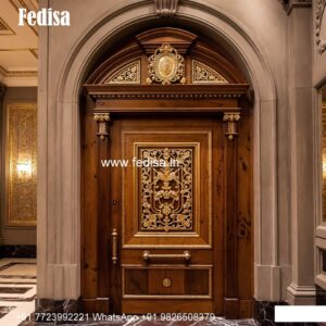 Wooden Carved Door Design Only Wood Door Design No-7353