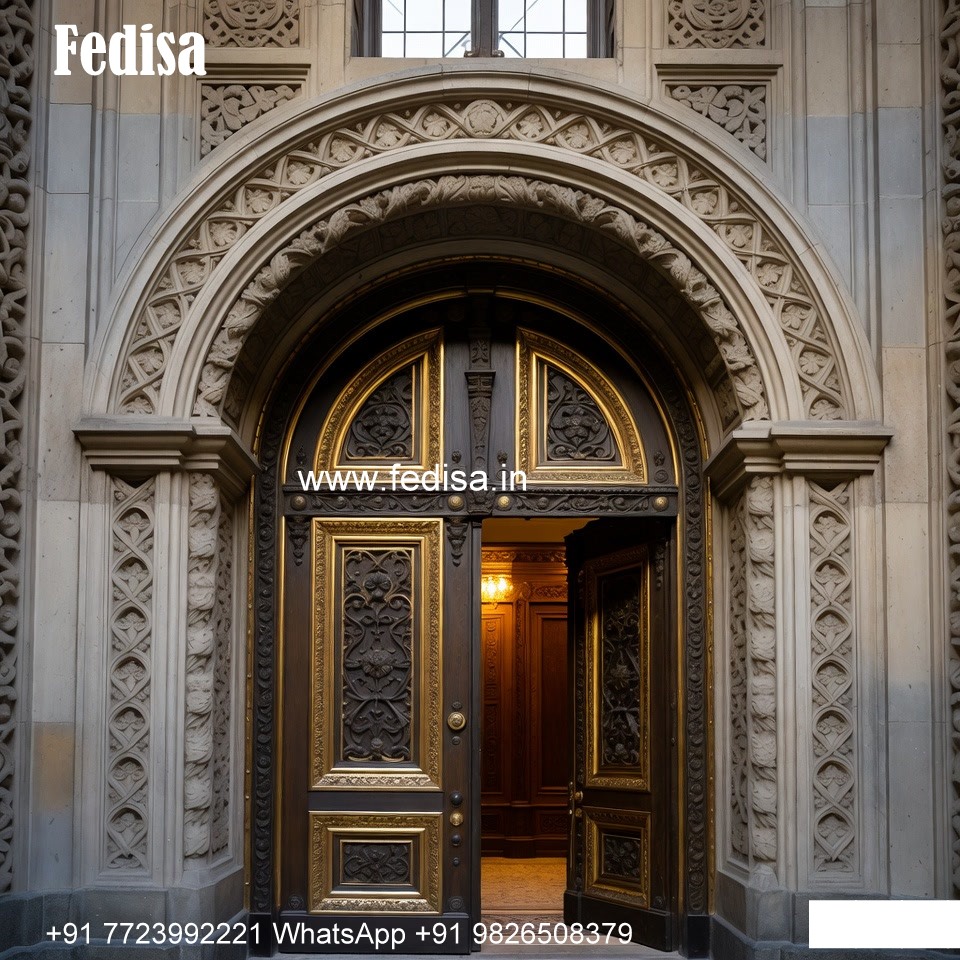Carved Wooden Doors Door Profile Design No-7360