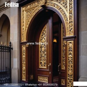 Palace Style Doors Puja Door Design No-7375