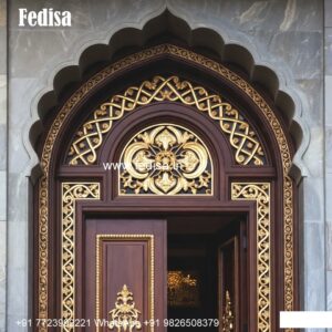 Italian Style Wooden Doors Villa Door Design No-7410