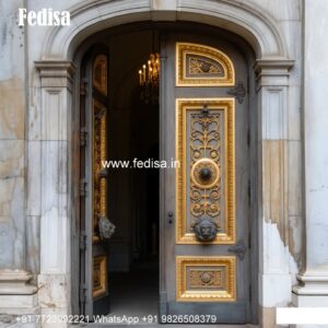 Traditional Door Design Man Door Jali Design No-7430