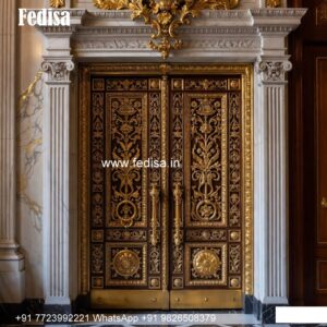 Rustic Classic Door Jali Wale Door Design No-7448