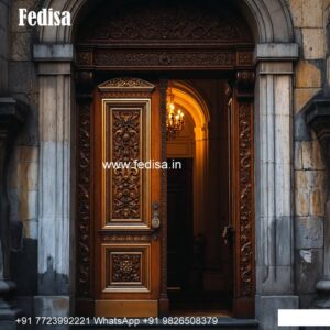 Front Entrance Classic Door Jali Ke Palle No-7453