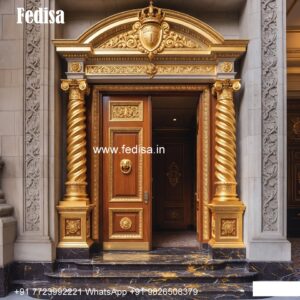 Luxury Classic Entrance Door Designs India Jali Wala Darwaza Design No-7460