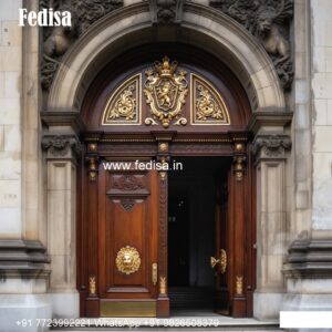 Hardwood Traditional Doors Latest Front Door Design 2024 No-7485