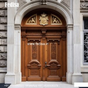 Ornate Door Design Grill Double Door Design No-7490