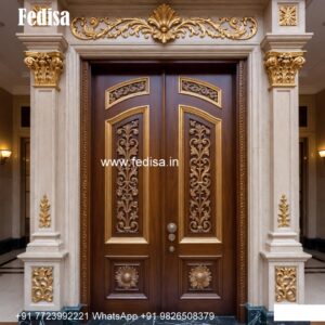 Decorative Wooden Doors Guest Room Door Design No-7505