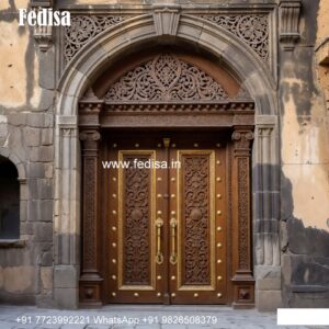 Villa Entrance Door Bedroom Door Laminate Design No-7537