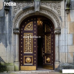 Victorian Door Design Metal Sliding Door Design No-7569