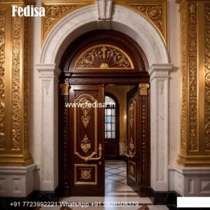 French Classic Doors Main Door Design Glass No-7573