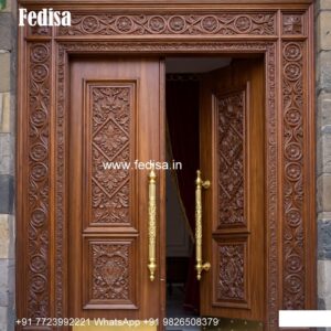 Luxury Classic Doors Flat Front Door Design No-7602