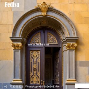 Luxury Classic Entrance Door Designs India Jali Ke Palle Ka Design No-7624
