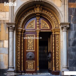 Glass Panel Classic Door Safety Grill Gate No-7633