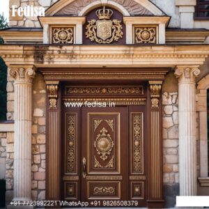 Home Entry Wooden Door Aluminum Doors Designs For Kitchen No-7659