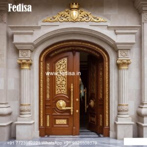 Front Entrance Classic Door Sliding Glass Design No-7699