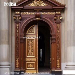 Decorative Wooden Doors Home Main Entrance Design No-7710