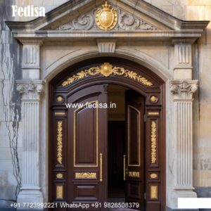 Traditional Door Design Puja Room Gate Design No-7717