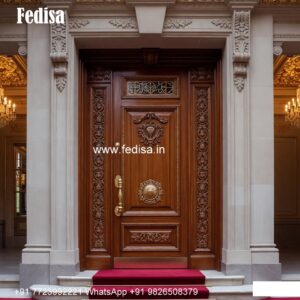 Rustic Classic Door Door Design Front House No-7776