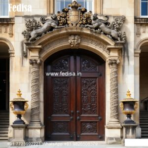 Ornate Door Design Main Door Pillar Design No-7777