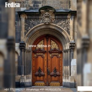 Italian Style Wooden Doors 8 Feet Door Design No-7779