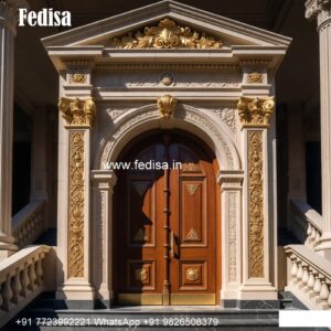 Italian Style Wooden Doors 7 Feet Double Door Design No-7820
