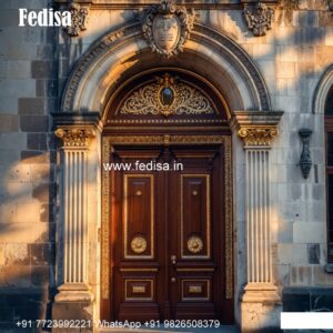 Mahogany Classic Doors Latest Main Door Design For Home No-7851