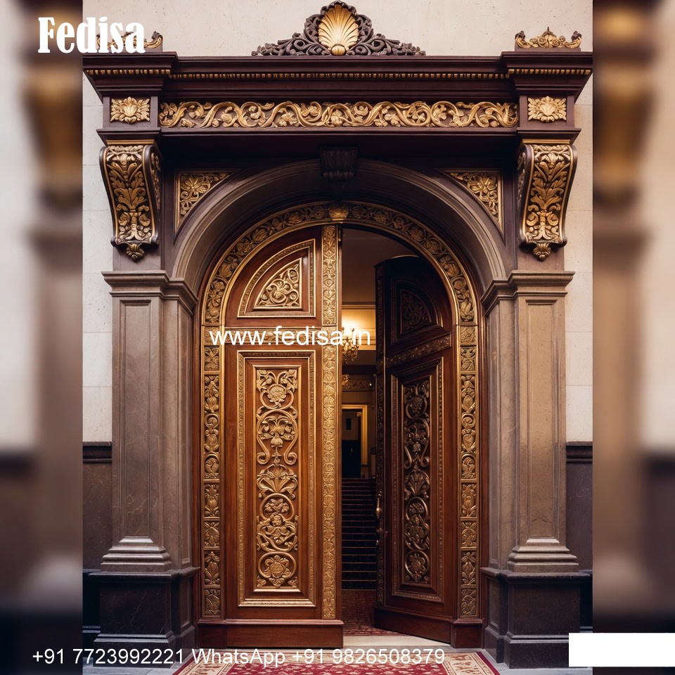 Hardwood Traditional Doors Modern Interior Door Styles No-7854