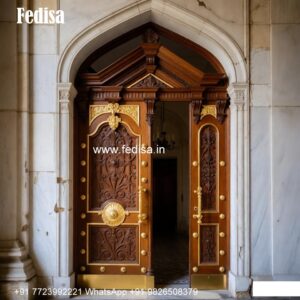 Main Door Classic Design Scandinavian Interior Doors No-7862