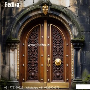 Decorative Wooden Doors Aluminum Bedroom Door Design No-7874