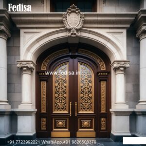 Italian Style Wooden Doors Main Gate Sliding Door No-7902