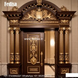 Home Entry Wooden Door Door Design Loha Ka No-7905