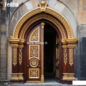 Panel Door Design Drawing Room Front Door Design No-7916