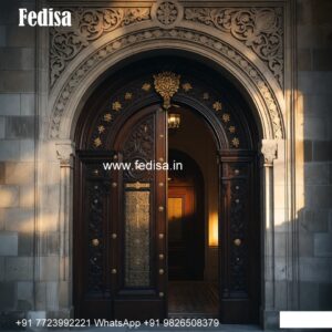 Double Door Classic Style 11 Feet Main Door Design No-7917