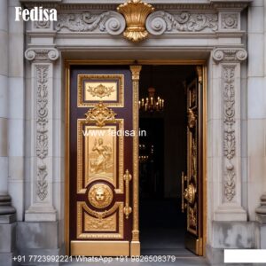 Teak Wood Door Design Modern House Interior Doors No-7932