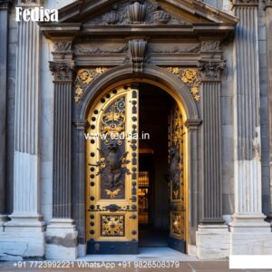 Luxury Classic Entrance Door Designs India Main Door Pop Design No-7952