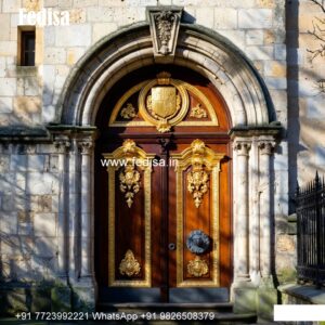 Traditional Door Design Duplex House Main Door Design No-7963