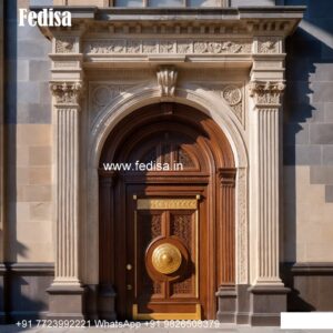 Solid Wood Classic Door Vasakal Design Price No-7972