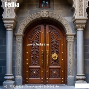 Mahogany Classic Doors Main Door God Design No-7974