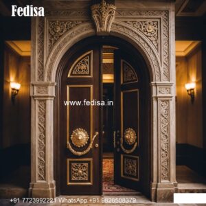 European Classic Door Building Main Door Design No-7978