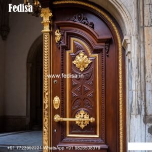 Elegant Double Door Classic Entry Design Vitally Door Design No-7995