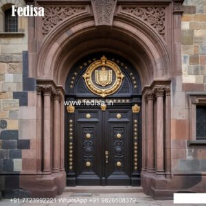 Wooden Carved Door Design Middle Door Design No-8009