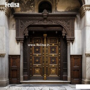 Royal Entrance Door Restaurant Front Door Design No-8010