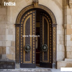 Bungalow Classic Door Design Lohe Ki Chokhat Design No-8030