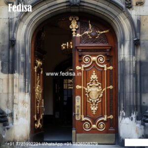 Teak Wood Door Design God House Door Design No-8055