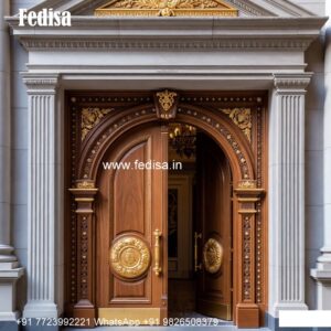 Carved Wooden Doors Color Door Design No-8098